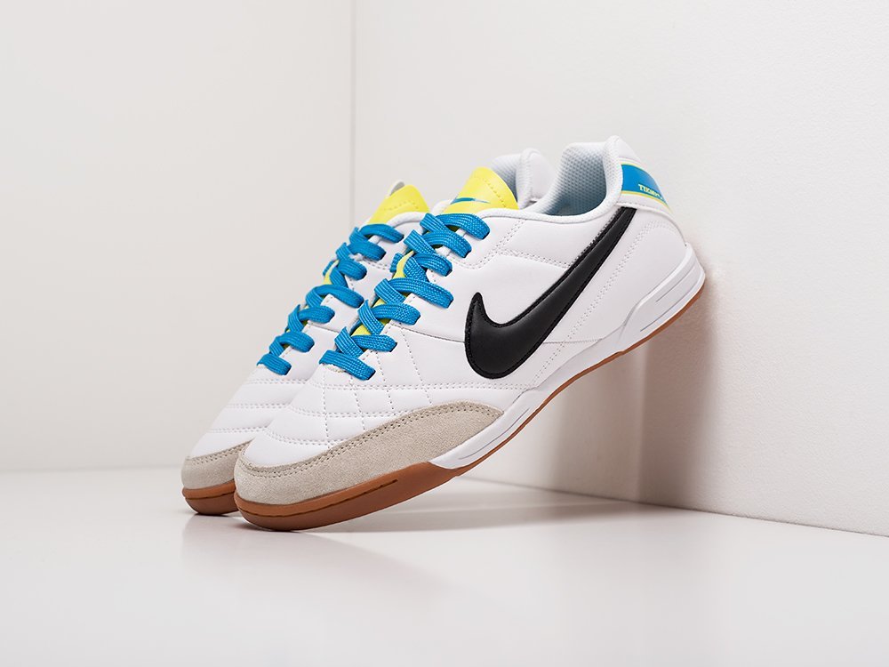 Футбольная обувь Nike Tiempo (белый) - изображение №1