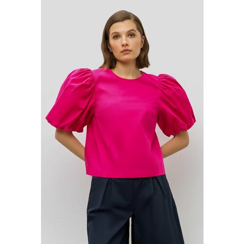 Блуза  Baon, розовый (синий/розовый) - изображение №1