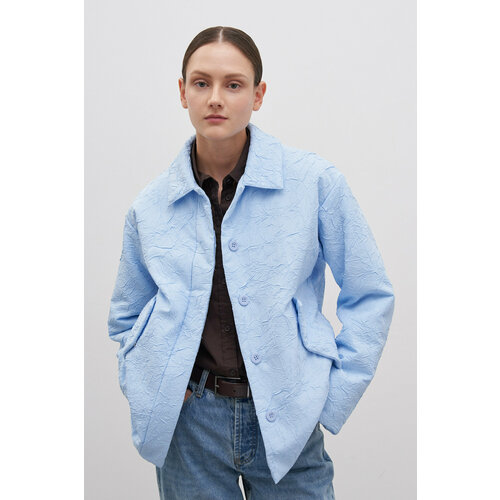 Куртка  FINN FLARE, голубой (голубой/светло-голубой) - изображение №1