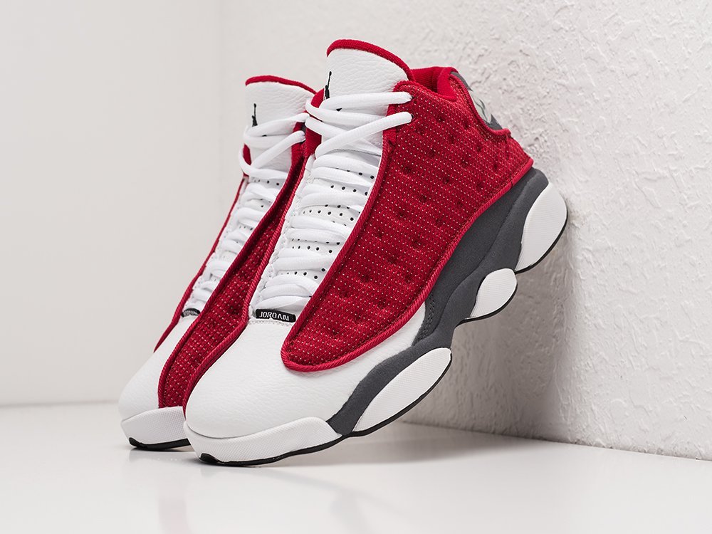 Кроссовки Nike Air Jordan 13 Retro (красный) - изображение №1