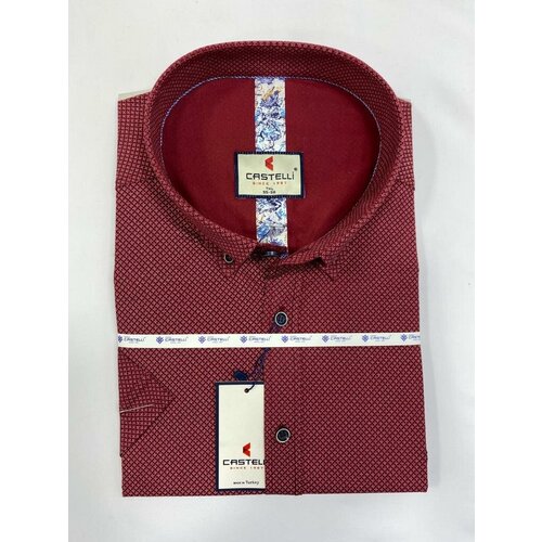 Рубашка Castelli, красный - изображение №1