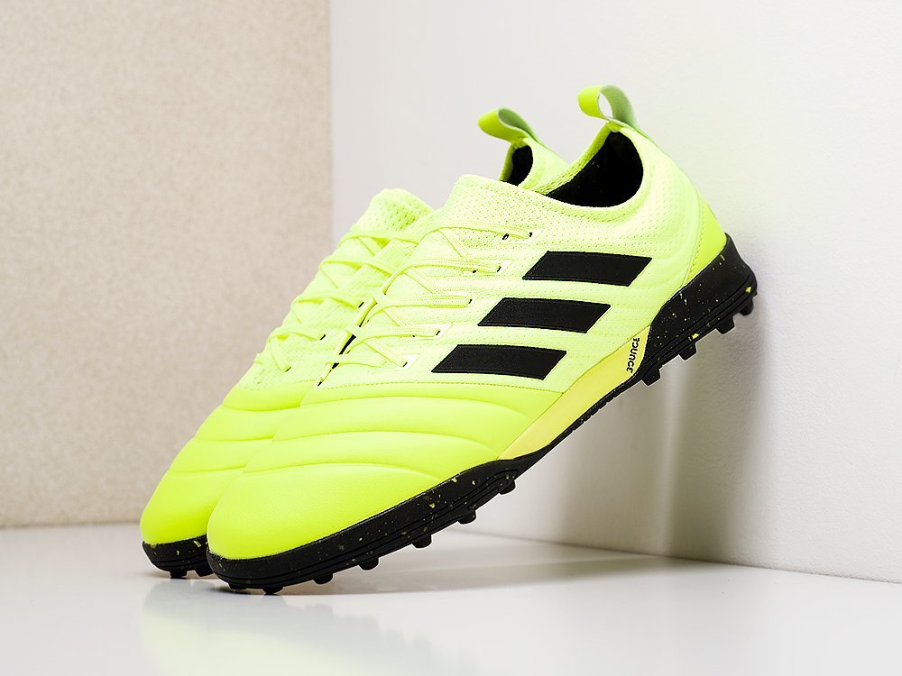 Футбольная обувь Adidas Copa 19.3 TF (зеленый) - изображение №1