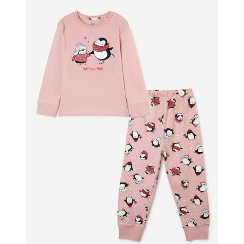 Пижама Gloria Jeans, розовый - изображение №1