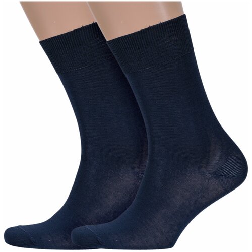 Мужские носки Брестский Чулочный Комбинат, 2 пары, синий (синий/тёмно-синий)