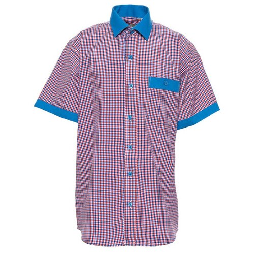 Школьная рубашка Tsarevich, мультиколор (голубой/мультицвет/мультиколор)