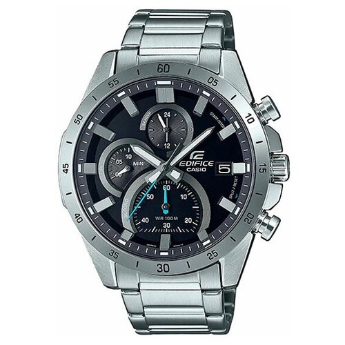 Наручные часы CASIO Edifice Часы наручные Casio EFR-571D-1A, черный, серебряный (черный/серебристый)
