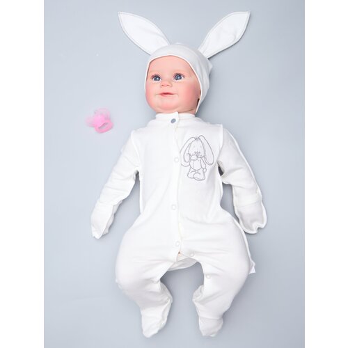 Комплект одежды  Jolly Baby, бежевый, белый (бежевый/белый/молочный) - изображение №1