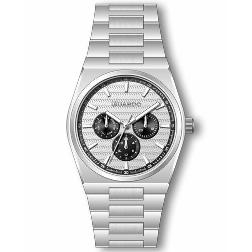Наручные часы Guardo Наручные часы Guardo Premium 12714-1, серебряный (серебристый)