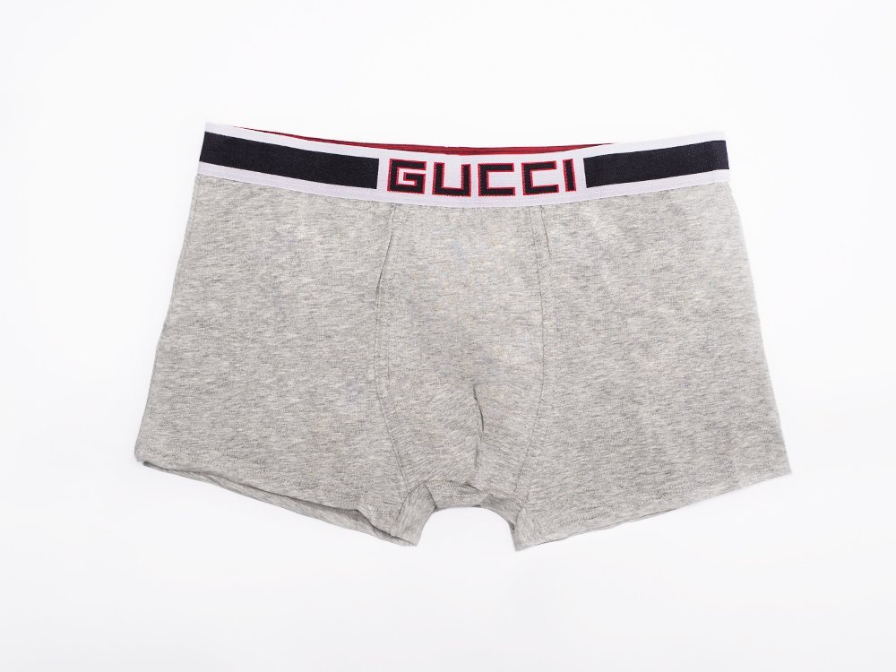 Боксеры Gucci (серый) - изображение №1
