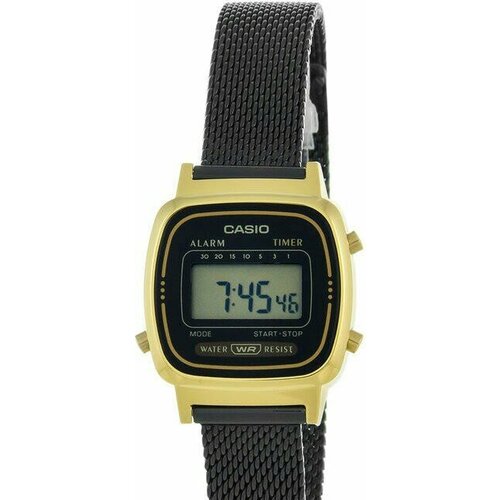 Наручные часы CASIO Часы Casio LA670WEMB-1DF, золотой (золотой/золотистый)