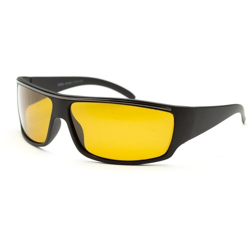 Солнцезащитные очки , черный (черный/желтый) - изображение №1
