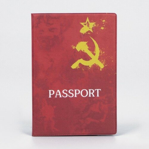 Обложка для паспорта NO NAME, красный