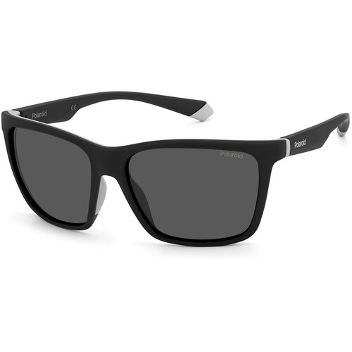 Солнцезащитные очки Polaroid, черный (серый/черный) - изображение №1
