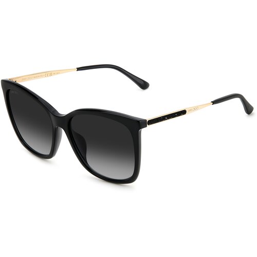 Солнцезащитные очки Jimmy Choo, черный - изображение №1