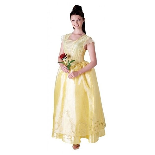 Платье придворной дамы желтое (9108) 44-46 (бежевый/желтый/золотой)
