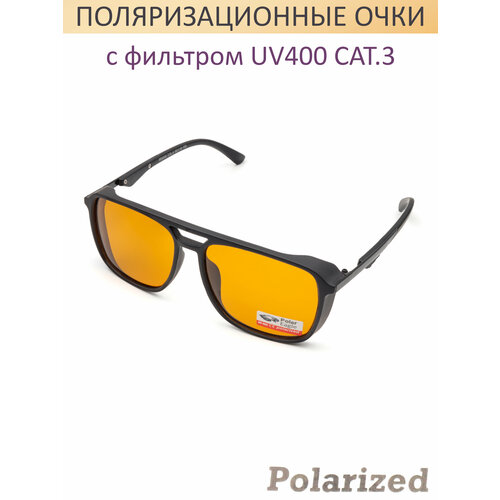 Солнцезащитные очки Polar Eagle PE8305 gradient водительские, черный - изображение №1