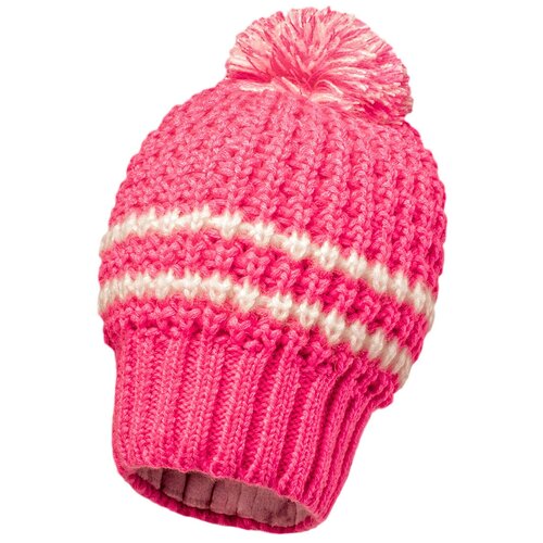 Шапка KERRY зимняя, подкладка, фиолетовый, розовый (розовый/фиолетовый)