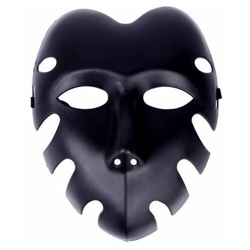 Карнавальная маска "Герой" (черный)