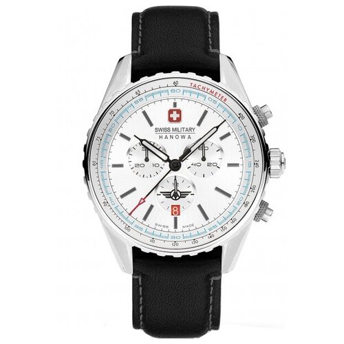 Наручные часы Swiss Military Hanowa Air Наручные часы Swiss Military Hanowa Air Afterburn Chrono, белый, серебряный (серебристый/белый)