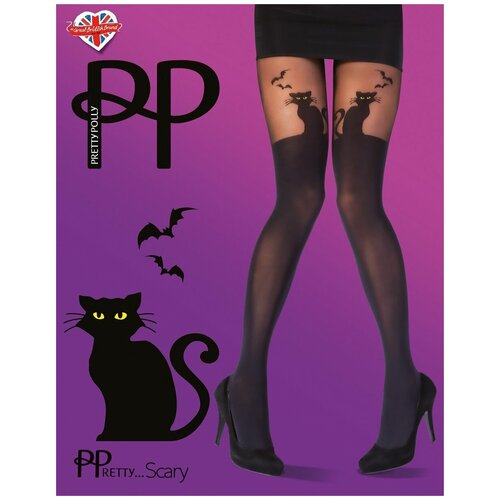 Колготки  Pretty Polly Halloween Cat Tights, черный