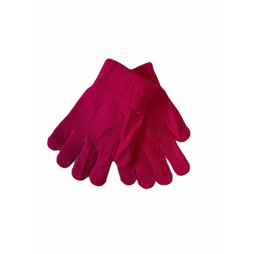 Перчатки Корона, красный, розовый (красный/розовый/малиновый) - изображение №1