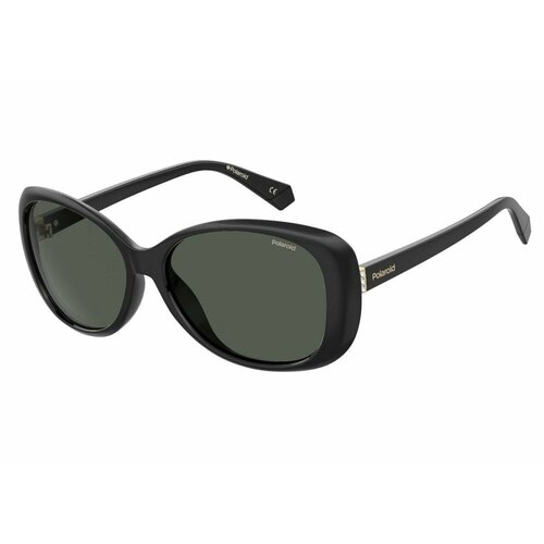 Солнцезащитные очки Polaroid, серый (серый/черный)