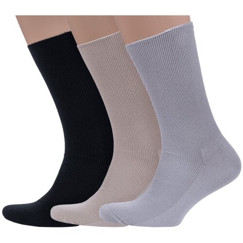 Носки Dr. Feet, 3 пары, мультиколор (разноцветный/мультицвет)