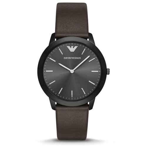 Наручные часы EMPORIO ARMANI Classic Наручные часы Classic AR2483, коричневый, черный (черный/коричневый) - изображение №1