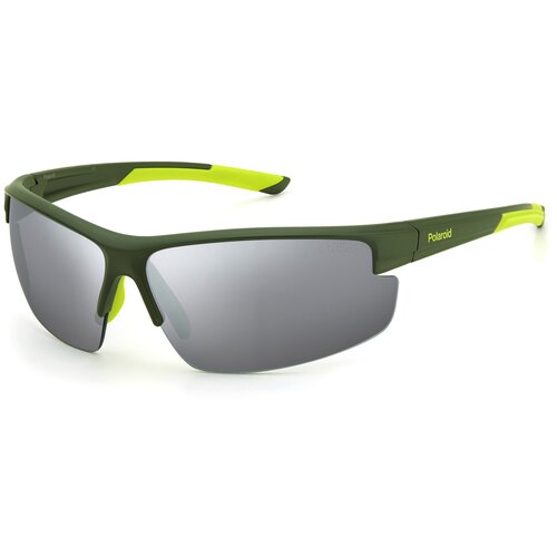 Солнцезащитные очки Polaroid, зеленый (зеленый/желтый)
