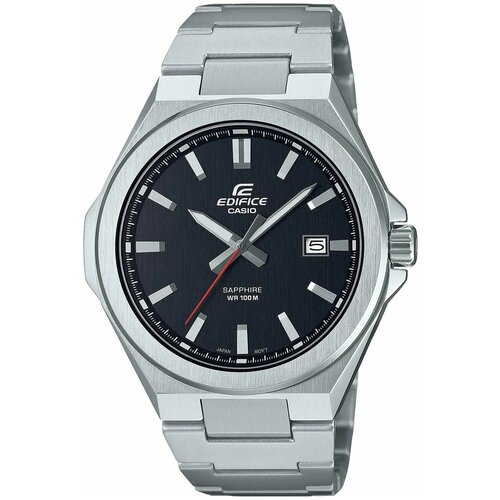 Наручные часы CASIO Edifice Наручные часы Casio EFB-108D-1A, серебряный, черный (черный/серебристый)