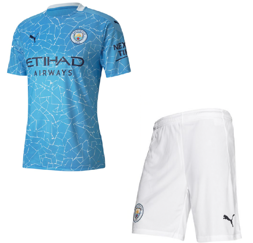 Футбольная форма Puma FC Manchester City (голубой) - изображение №1