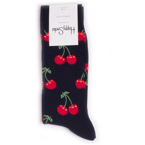 Носки Happy Socks, красный, черный (черный/красный)