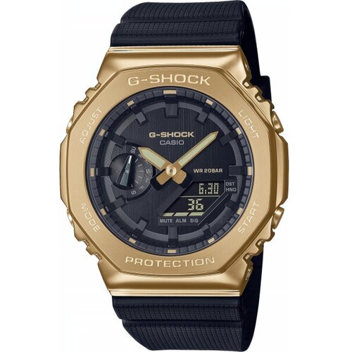 Наручные часы CASIO G-Shock Наручные часы Casio GM-2100G-1A9ER, золотой (золотой/золотистый)