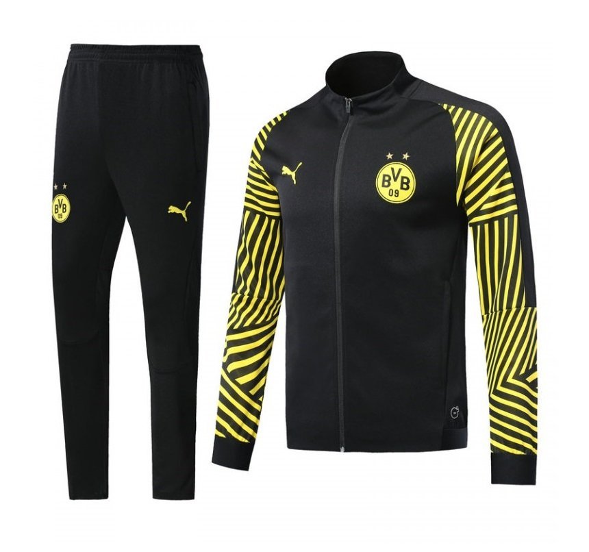 Спортивный костюм Puma FC BVB (черный) - изображение №1
