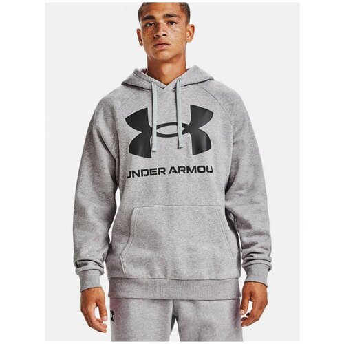 Худи Under Armour Rival Fleece Big Logo, серый