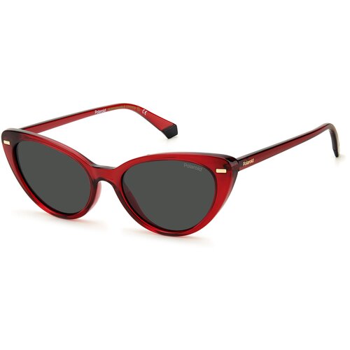 Солнцезащитные очки Polaroid, красный - изображение №1