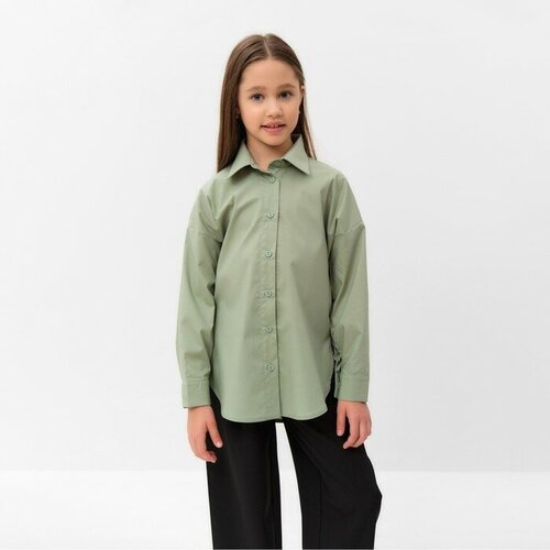 Школьная рубашка Minaku, зеленый (зеленый/оливковый) - изображение №1