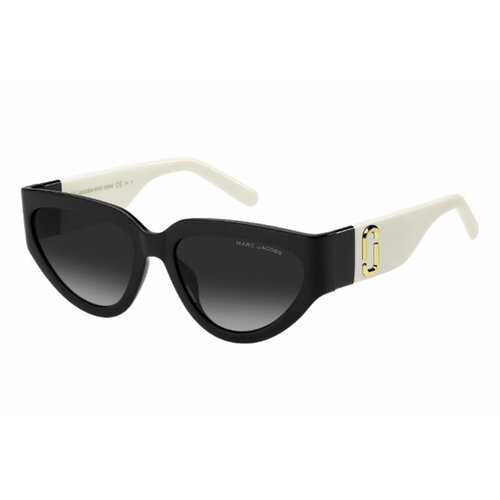 Солнцезащитные очки MARC JACOBS, серый (серый/черный/белый) - изображение №1
