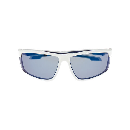 Солнцезащитные очки Forever, прямоугольные, оправа: пластик, белый - изображение №1
