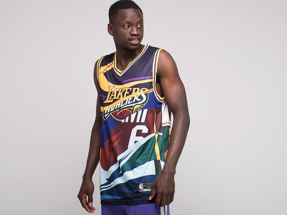 Джерси Nike Los Angeles Lakers (разноцветный) - изображение №1
