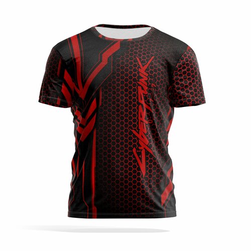 Футболка PANiN Brand, черный, бордовый (черный/бордовый) - изображение №1