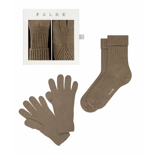 Носки Falke, 2 пары, коричневый (серый/синий/коричневый) - изображение №1