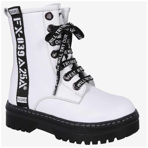 Ботинки Kapika, белый (черный/белый/бежевый-белый)