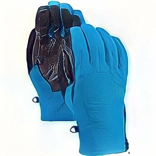 Перчатки BURTON, синий, голубой (синий/голубой) - изображение №1