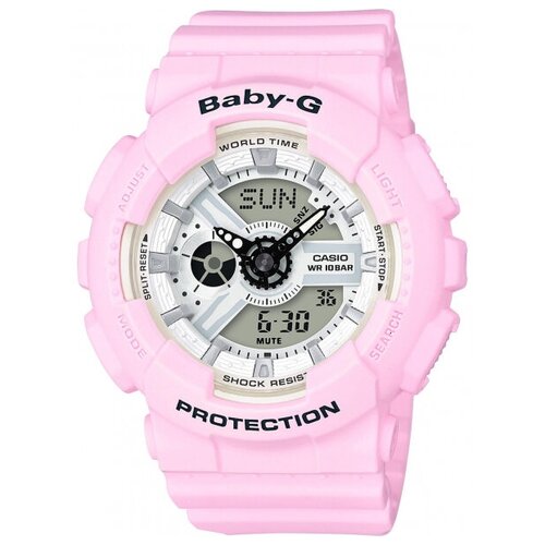 Наручные часы CASIO Baby-G Наручные часы Casio Baby-G BA-110, розовый - изображение №1