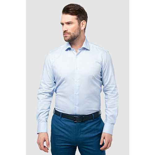 Рубашка KANZLER, голубой (голубой/светло-голубой) - изображение №1