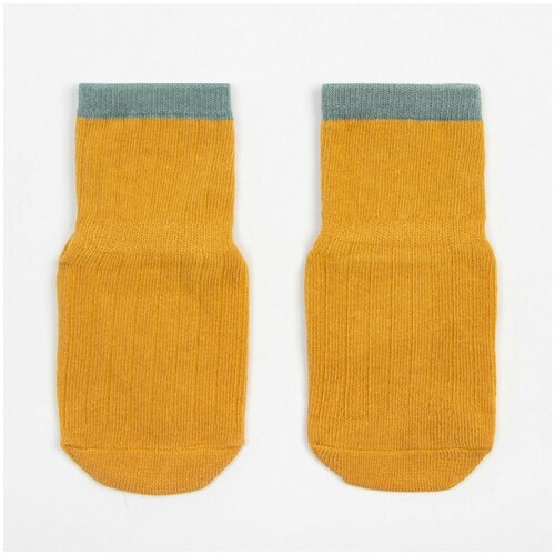 Носки Minaku, горчичный, желтый (серый/желтый/оранжевый/горчичный)