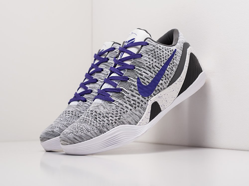 Кроссовки Nike Kobe 9 Low (серый) - изображение №1