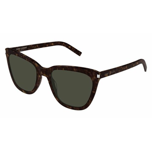 Солнцезащитные очки Saint Laurent SL548SLIM 002, черный - изображение №1
