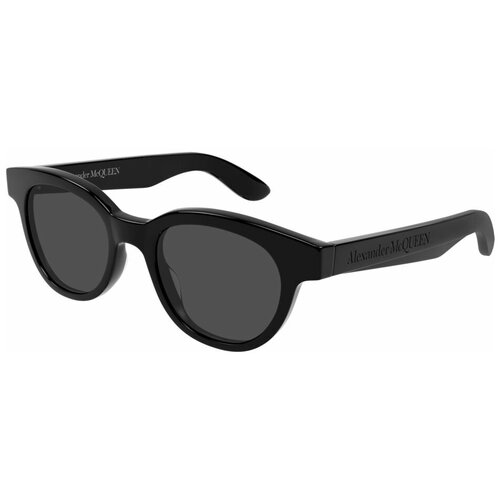 Солнцезащитные очки Alexander McQueen AM0383S 005, черный - изображение №1